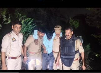 जाहिद खूंटी की हत्याभियुक्त मुठभेड़ में गिरफ्तार