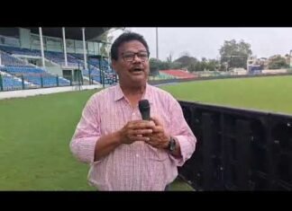 आउटफील्ड की बाउंड्री पर पांच इंच ऊपर इंस्टॉल किए गए एलईडी पैनल्स|The Dolphin News| Kanpur| Alok Agarwal